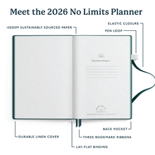 Load image into Gallery viewer, 2026 Weekly No Limits Planner - PREORDER - Bright Beta Co.