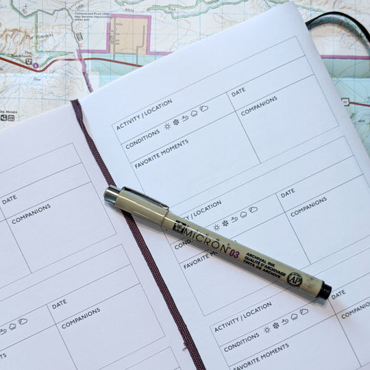 2027 No Limits Planner Adventure Log
