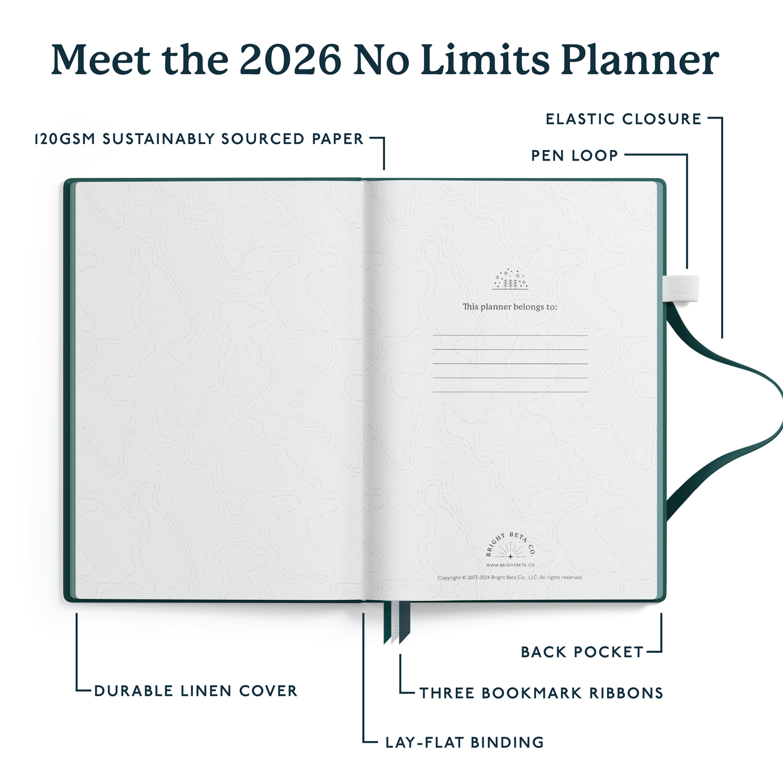 2026 Weekly No Limits Planner - PREORDER