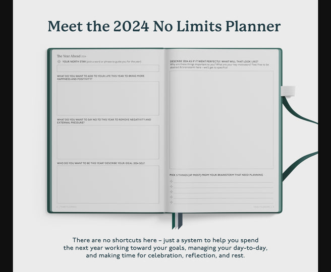 2024 Weekly No Limits Planner