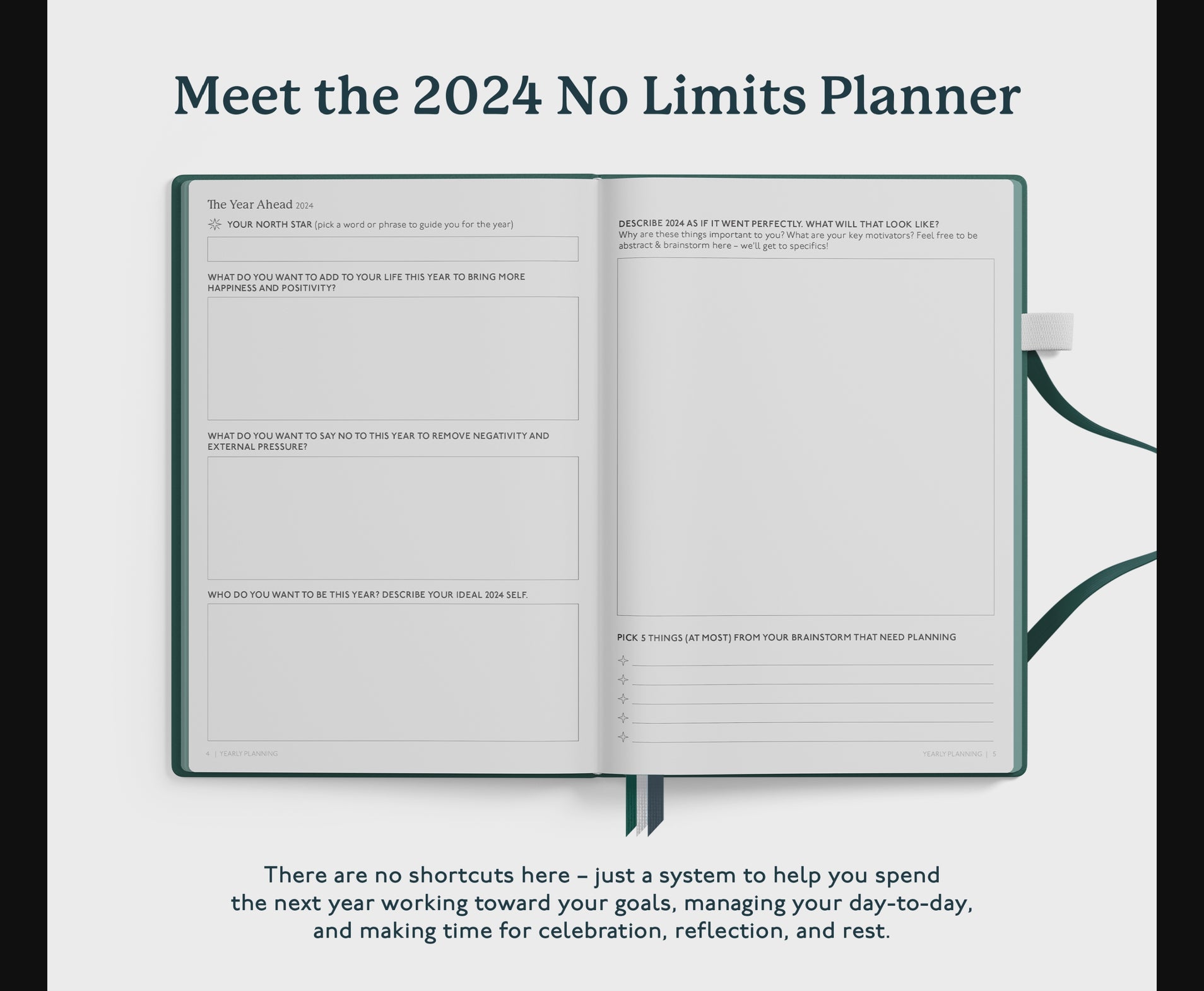 2024 Weekly No Limits Planner