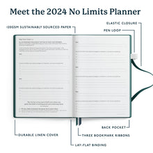 Load image into Gallery viewer, 2024 Weekly No Limits Planner - Bright Beta Co.
